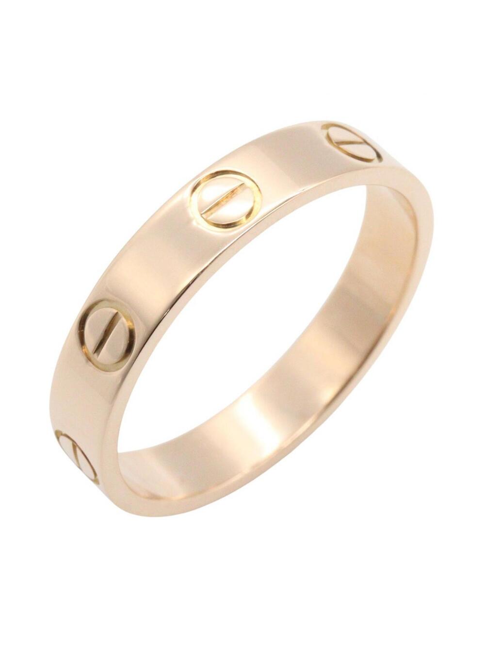 Cartier Mini Love Ring 18Krg Pink Rose #304146C14B